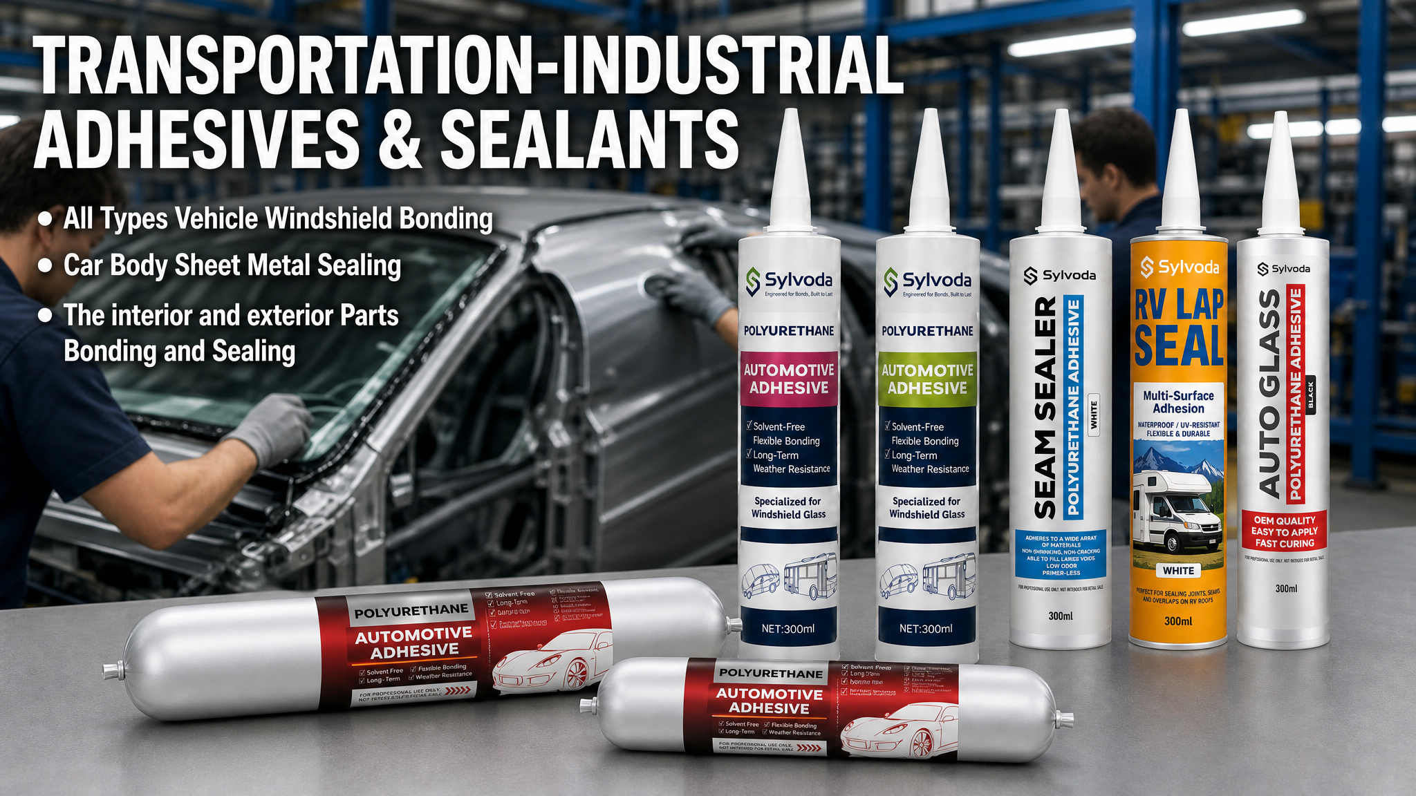 Sylvoda Transportation Industrial Adhesives and Sealants