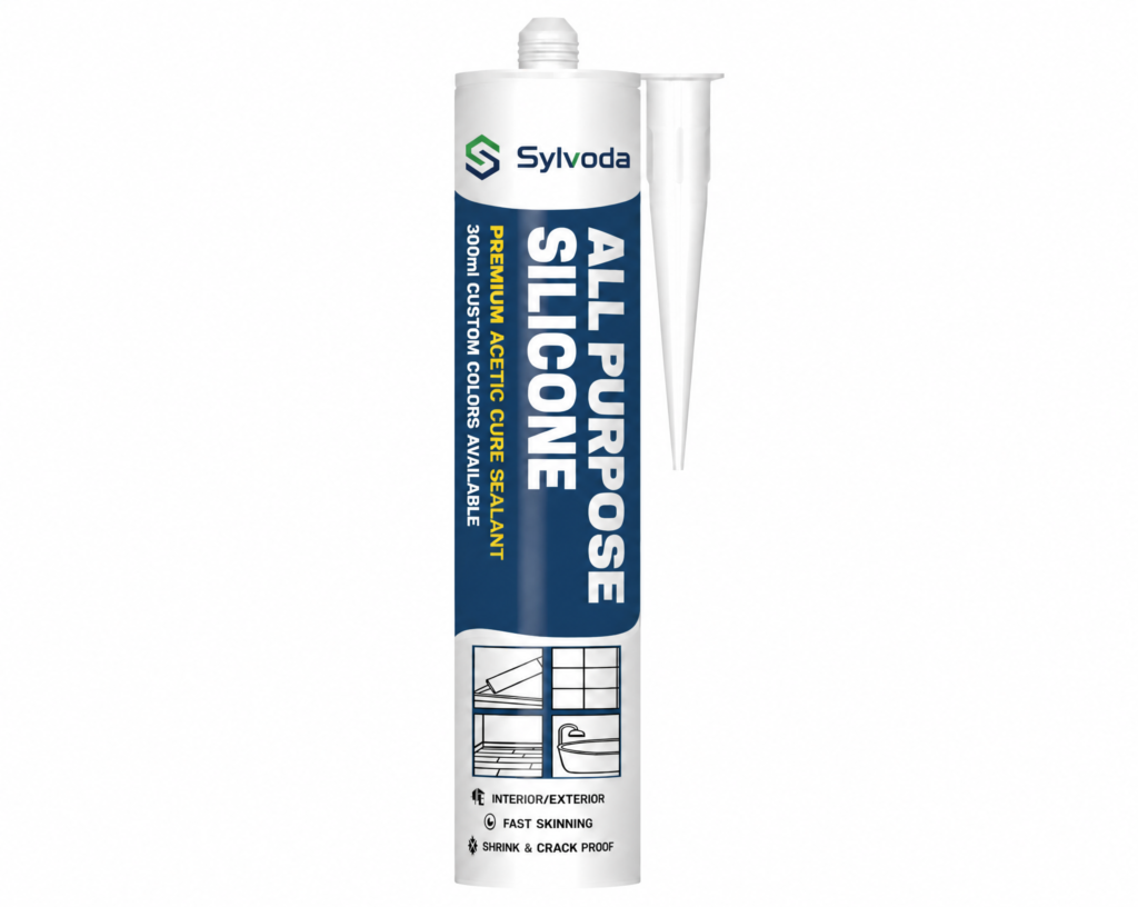 Acetic Cure Silicone Sealant – All Purpose Silicone