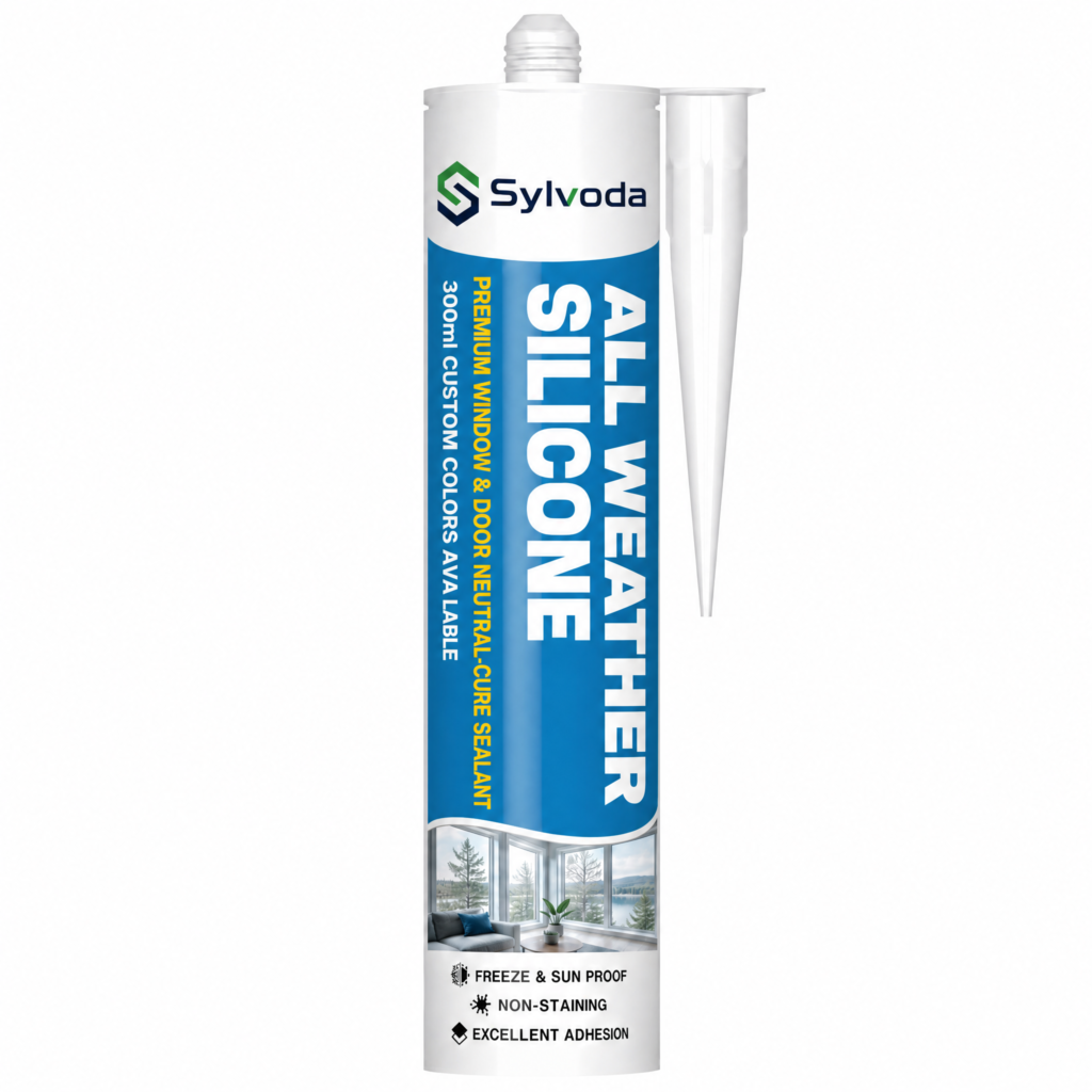 Neutral Cure Silicone Sealant for Windows & Doors | Sylvoda