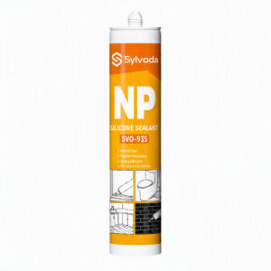 SYLVODA GP-N neutral cure silicone sealant SVO-935 cartridge with orange NP label